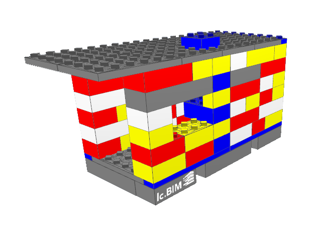 Legomodell BIM mit Logo lc.BIM Legomodell BIM mit Logo lc.BIM